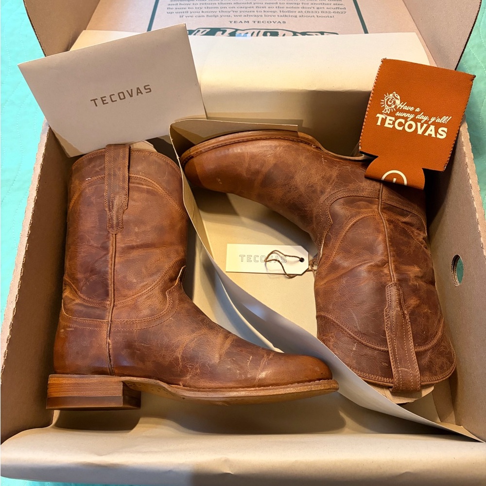Tecovas Brown Cowboy Boots